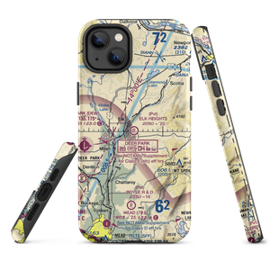 Elk Heights Airport (WN04) VFR Sectional  Tough iPhone Case