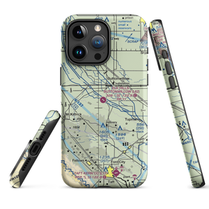 Elk Hills Buttonwillow Airport (L62) VFR Sectional  Tough iPhone Case