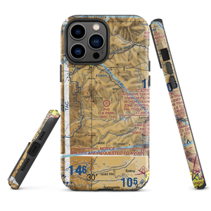 Elk Park Ranch Airport (34CD) VFR Sectional  Tough iPhone Case