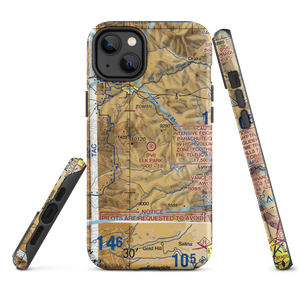 Elk Park Ranch Airport (34CD) VFR Sectional  Tough iPhone Case