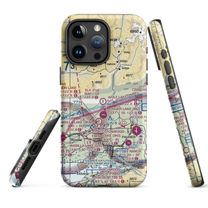 Elk Ranch Airport (9AA1) VFR Sectional  Tough iPhone Case