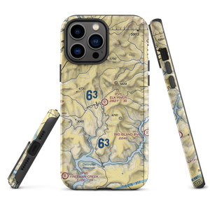 Elk River Airport (ID85) VFR Sectional  Tough iPhone Case