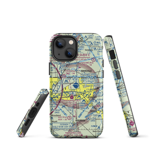 Elkhart Municipal Airport (EKM) VFR Sectional  Tough iPhone Case