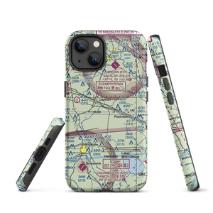 Elkins Field (1E6) VFR Sectional  Tough iPhone Case