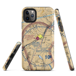 Elko Regional Airport (EKO) VFR Sectional  Tough iPhone Case