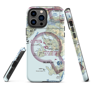 Ellamar Seaplane Base (1Z9) VFR Sectional  Tough iPhone Case