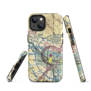 Ellensburg (Rotor Ranch) Airport (79WT) VFR Sectional  Tough iPhone Case