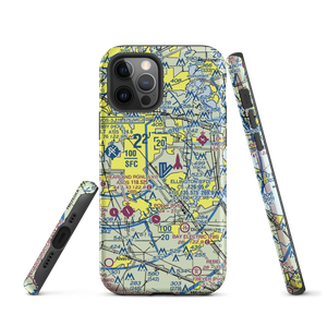 Ellington Airport (EFD) VFR Sectional  Tough iPhone Case