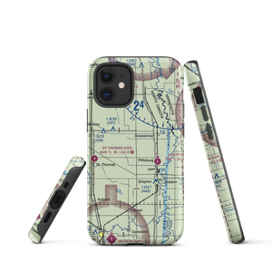 Elliott Farms Airport (9ND1) VFR Sectional  Tough iPhone Case