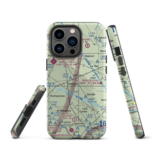 Elliotts Landing Airport (O74) VFR Sectional  Tough iPhone Case