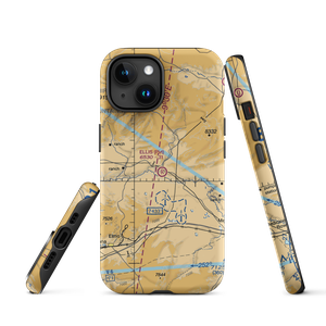 Ellis Ranch Airport (WY17) VFR Sectional  Tough iPhone Case