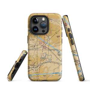 Ellis Ranch Airport (WY17) VFR Sectional  Tough iPhone Case