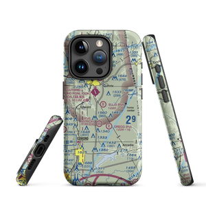 Ellis/Harvey Airport (0OK6) VFR Sectional  Tough iPhone Case