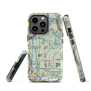 Ellison Airport (35IN) VFR Sectional  Tough iPhone Case