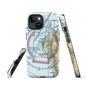 Ellison Onizuka Kona International At Keahole Airport (KOA) VFR Sectional  Tough iPhone Case