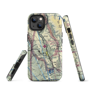 Ells Field Willits Municipal Airport (O28) VFR Sectional  Tough iPhone Case