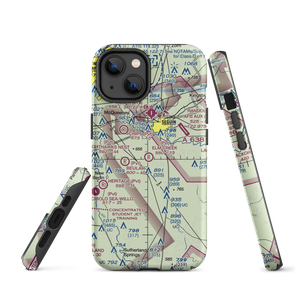 Elm Creek Airpark (0TX6) VFR Sectional  Tough iPhone Case