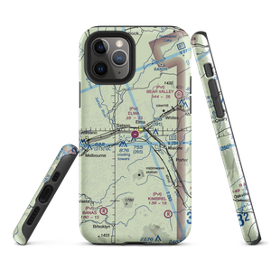 Elma Municipal Airport (1WA7) VFR Sectional  Tough iPhone Case