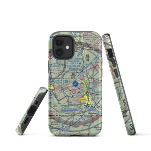 Elmira Corning Regional Airport (ELM) VFR Sectional  Tough iPhone Case