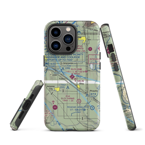 Eloy Municipal Airport (E60) VFR Sectional  Tough iPhone Case