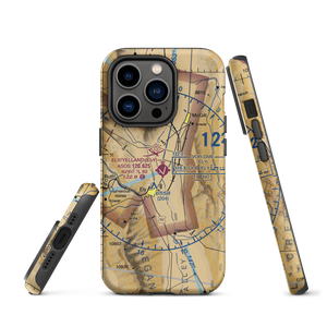 Ely Airport Yelland Field (ELY) VFR Sectional  Tough iPhone Case