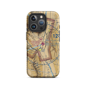 Ely Airport Yelland Field (ELY) VFR Sectional  Tough iPhone Case