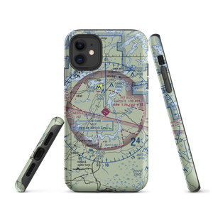 Ely Municipal Airport (ELO) VFR Sectional  Tough iPhone Case