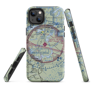 Ely Municipal Airport (ELO) VFR Sectional  Tough iPhone Case