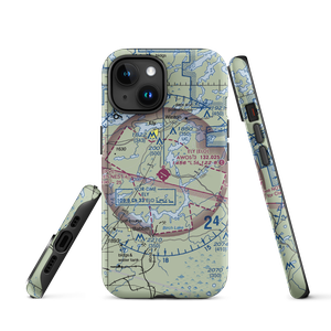 Ely Municipal Airport (ELO) VFR Sectional  Tough iPhone Case