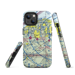 Elyria Airport (1G1) VFR Sectional  Tough iPhone Case