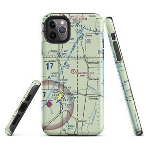 Emmerson Airport (SN69) VFR Sectional  Tough iPhone Case
