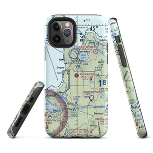 Empire Airport (Y87) VFR Sectional  Tough iPhone Case