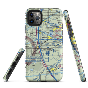 Empire Farm Strip (MN15) VFR Sectional  Tough iPhone Case