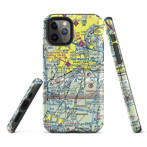 Empress River Casino Heliport (I01) VFR Sectional  Tough iPhone Case