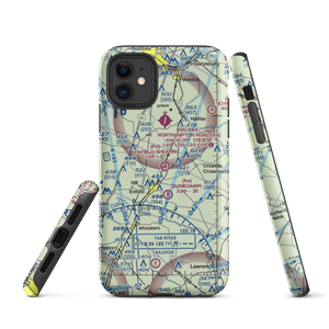 Enfield-Shearin Airport (NC45) VFR Sectional  Tough iPhone Case