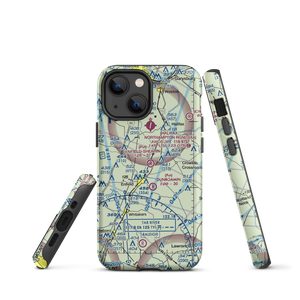 Enfield-Shearin Airport (NC45) VFR Sectional  Tough iPhone Case