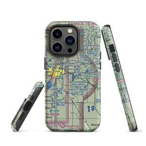 Enid Woodring Regional Airport (WDG) VFR Sectional  Tough iPhone Case