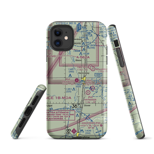 Enix Boys Airport (OK51) VFR Sectional  Tough iPhone Case