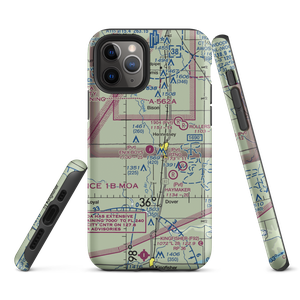 Enix Boys Airport (OK51) VFR Sectional  Tough iPhone Case