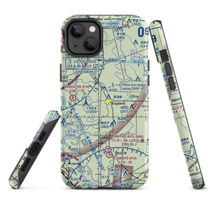 Enlgand ag strip (5MZ) VFR Sectional  Tough iPhone Case