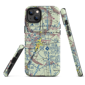 Ennis Aerodrome (2MD4) VFR Sectional  Tough iPhone Case