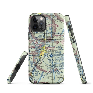 Ennis Aerodrome (2MD4) VFR Sectional  Tough iPhone Case