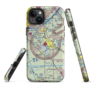 Ennis Municipal Airport (F41) VFR Sectional  Tough iPhone Case