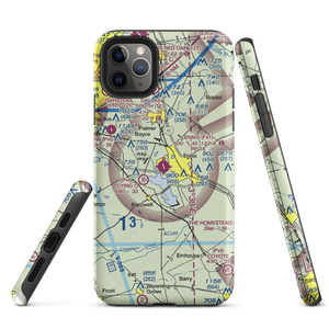 Ennis Municipal Airport (F41) VFR Sectional  Tough iPhone Case