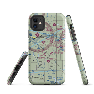 Entz Arts Airport (16OK) VFR Sectional  Tough iPhone Case