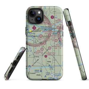 Entz Arts Airport (16OK) VFR Sectional  Tough iPhone Case