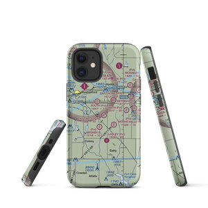 Entz Arts Airport (16OK) VFR Sectional  Tough iPhone Case