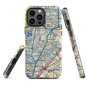 Enumclaw Airport (WA77) VFR Sectional  Tough iPhone Case
