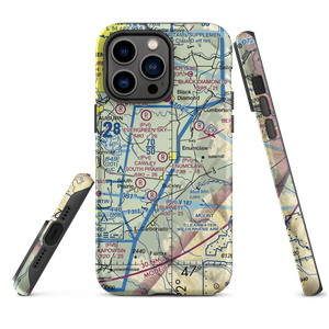 Enumclaw Airport (WA77) VFR Sectional  Tough iPhone Case