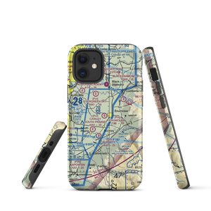 Enumclaw Airport (WA77) VFR Sectional  Tough iPhone Case